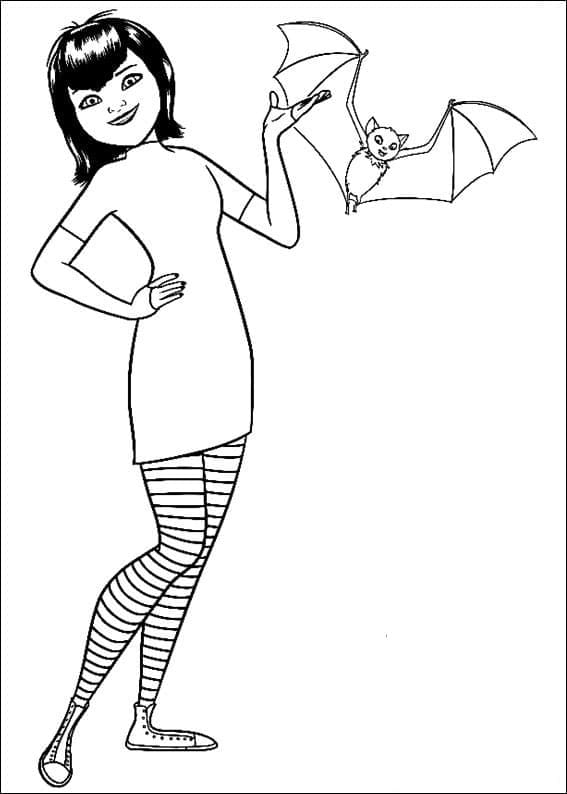 Coloriage Mavis