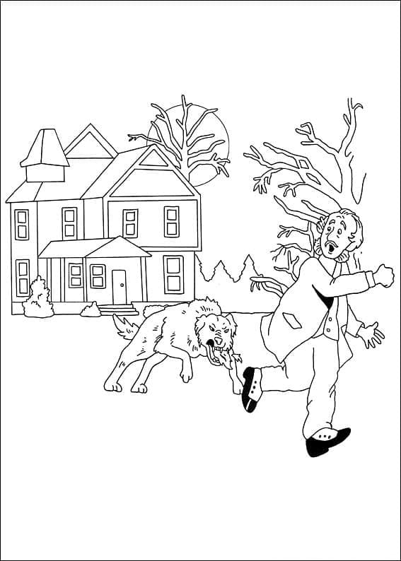 Coloriage Sherlock Holmes (4)