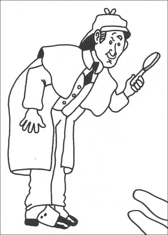 Coloriage Sherlock Holmes (9)