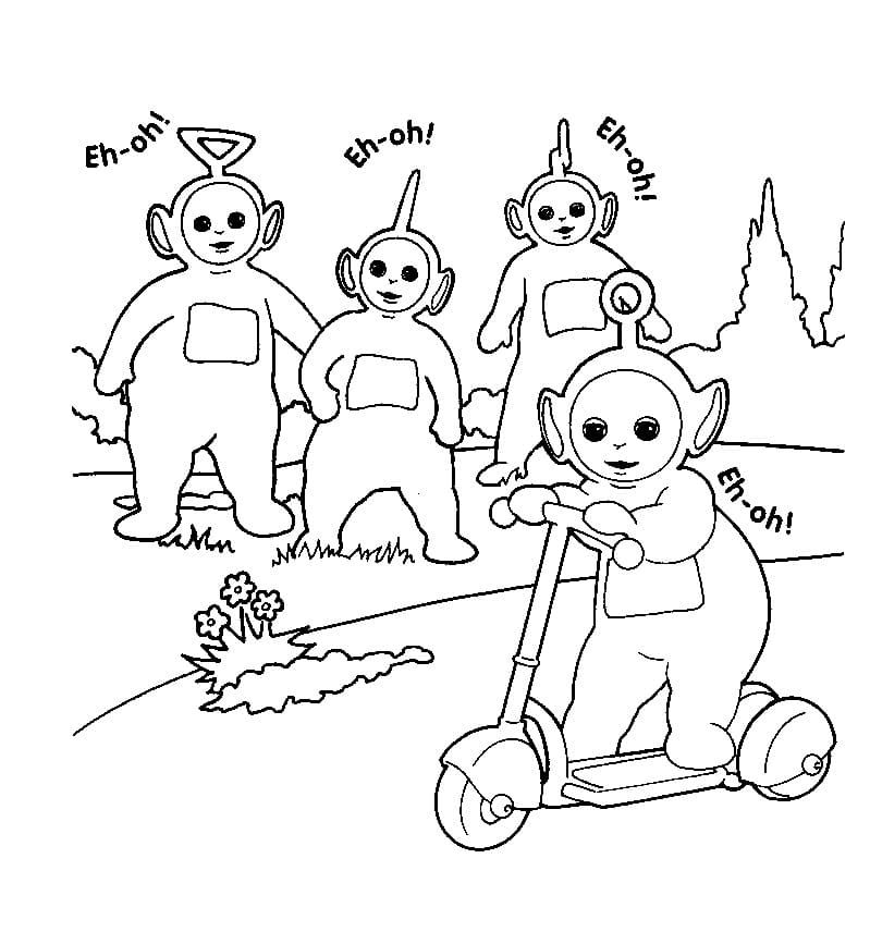 Coloriage Télétubbies (1)