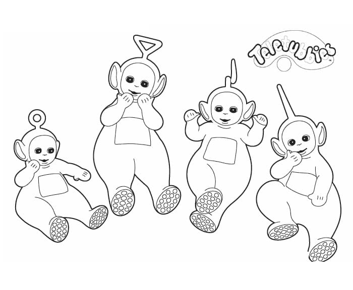 Coloriage Télétubbies (6)