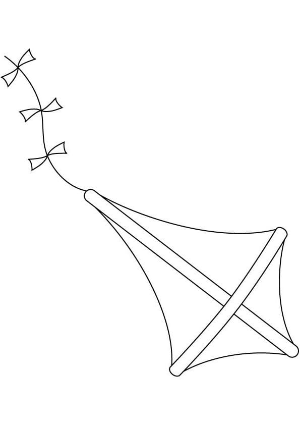Coloriage Cerf-volant (17)