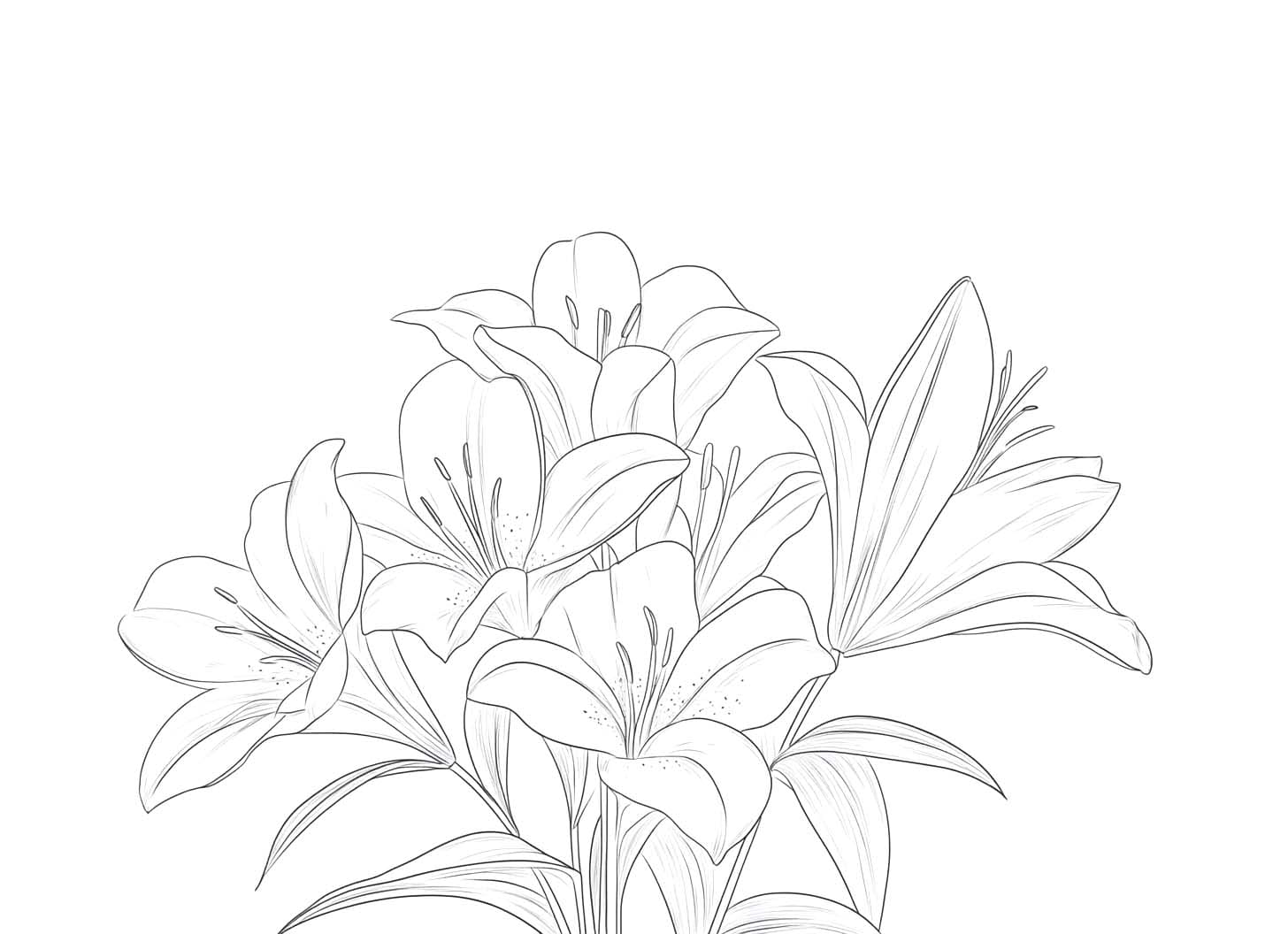 Coloriage Dessine fleur très bien