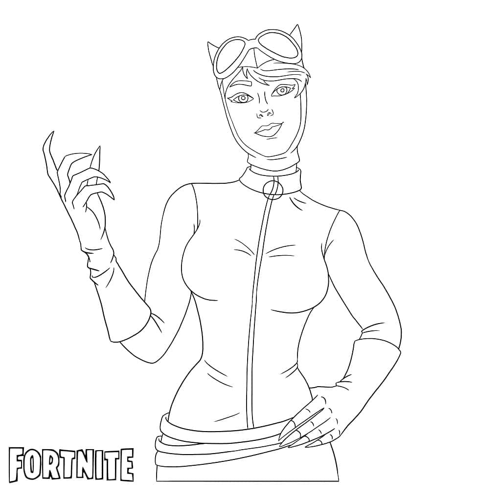 Coloriage Dessiner Fortnite imprimable gratuite à imprimer