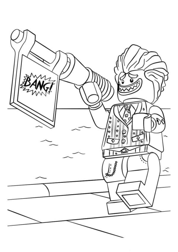 Coloriage Dessiner Légo basique à imprimer