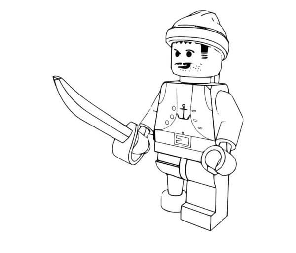 Coloriage Dessiner Légo imprimable à imprimer