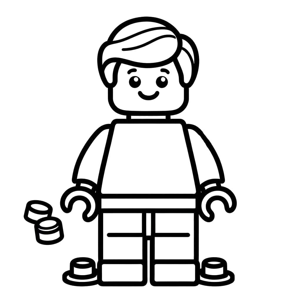 Coloriage Légo 2 à imprimer