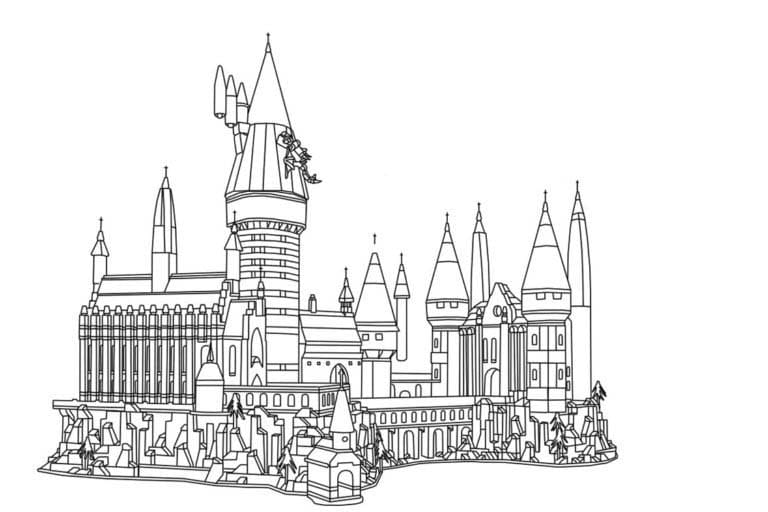 Coloriage Légo 3 à imprimer