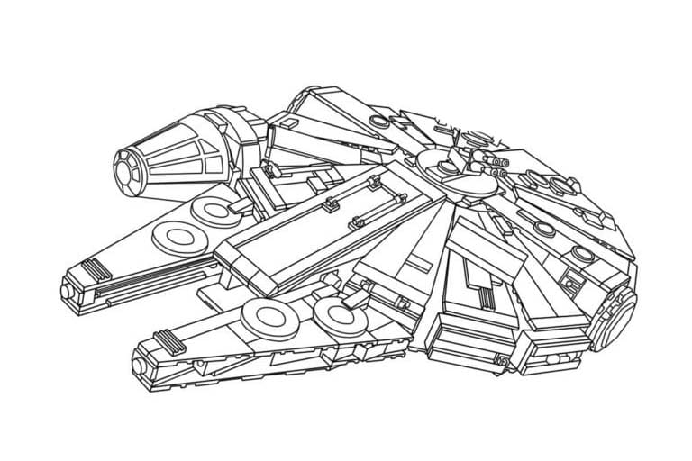 Coloriage Légo 6 à imprimer