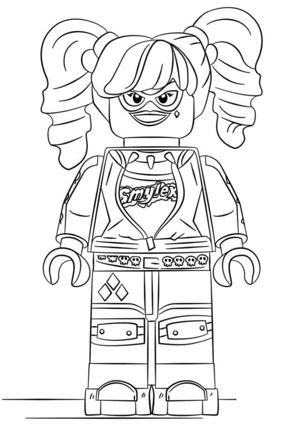 Coloriage Légo gratuite à imprimer
