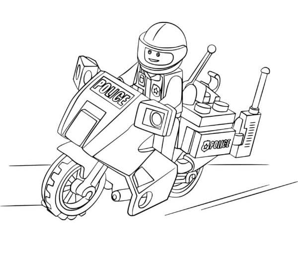 Coloriage Légo imprimable gratuite à imprimer