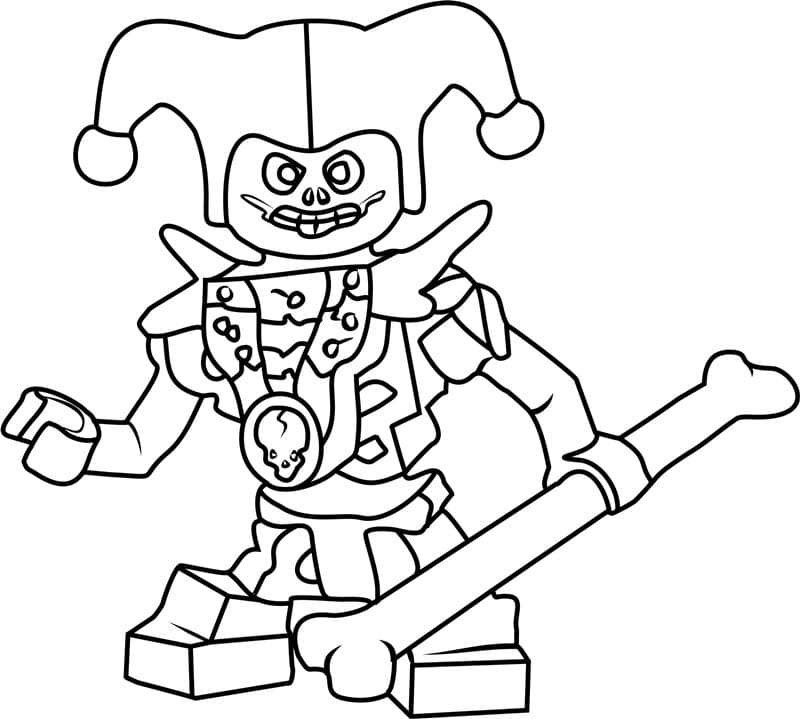 Coloriage Dessiner Chiffre Ninjago Krazi