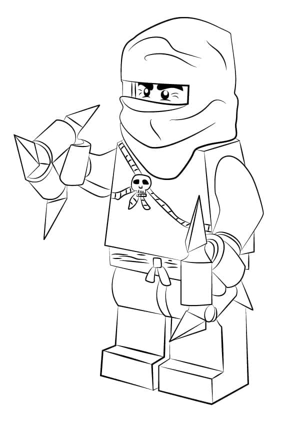 Coloriage Dessiner Lego Ninjago Phantom Ninja