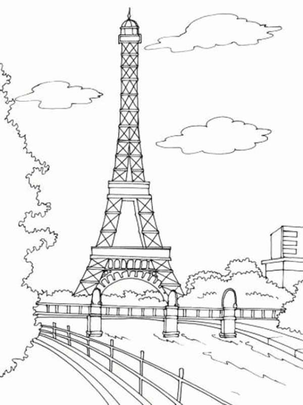 Coloriage Dessiner Paris 2