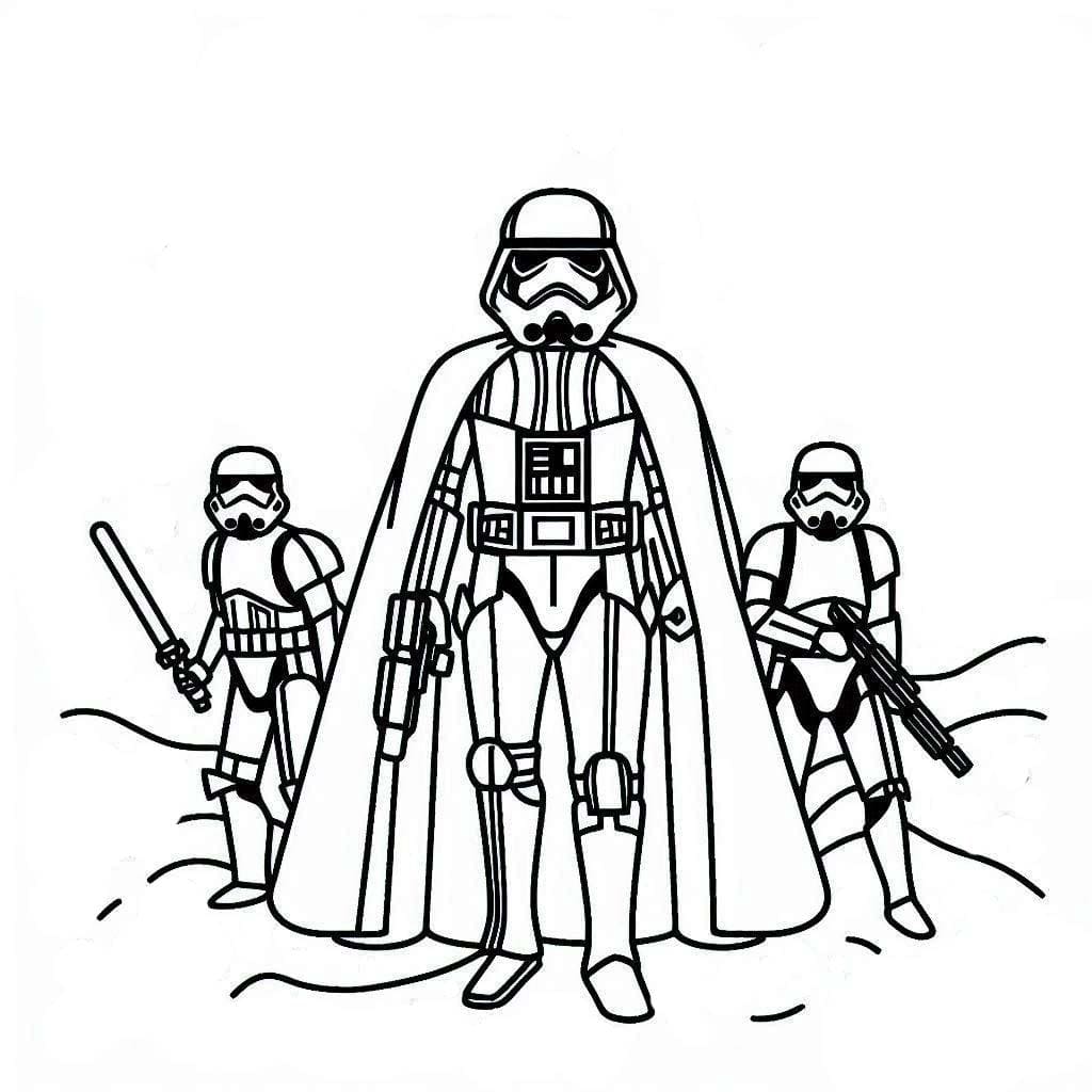 Coloriage Dessiner Star Wars 2