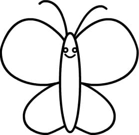 Coloriage Papillon imprimable gratuit à imprimer