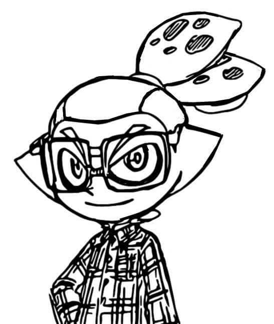 Coloriage Callie aime aussi beaucoup l'art