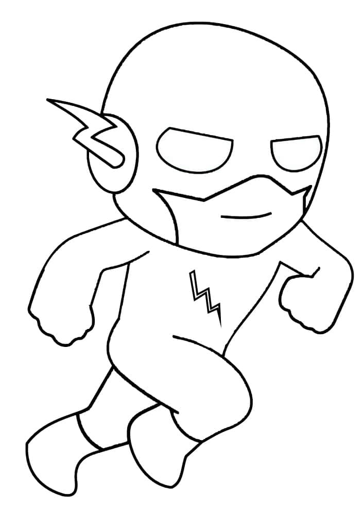 Coloriage Dessine le mignon Flash