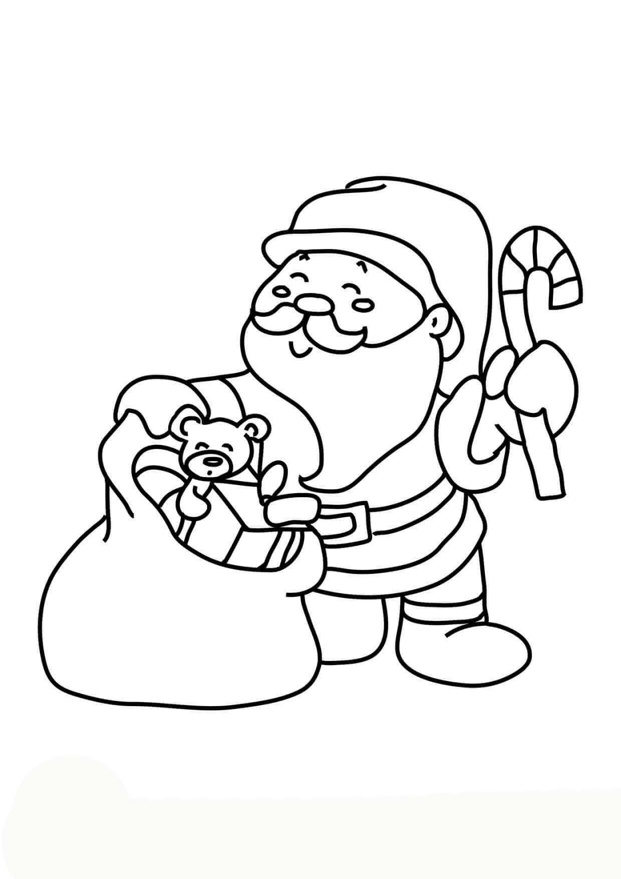 Coloriage Dessiner gratuitement Titounis Noël à imprimer