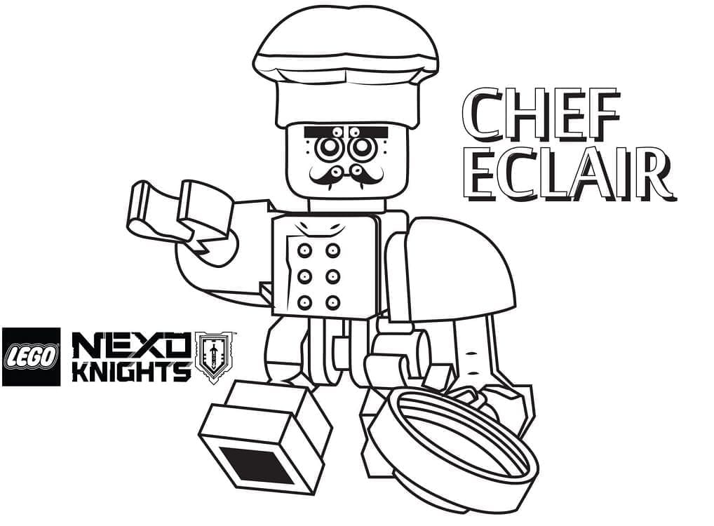 Coloriage Dessiner Lego Nexo Knights – Page 15 à imprimer