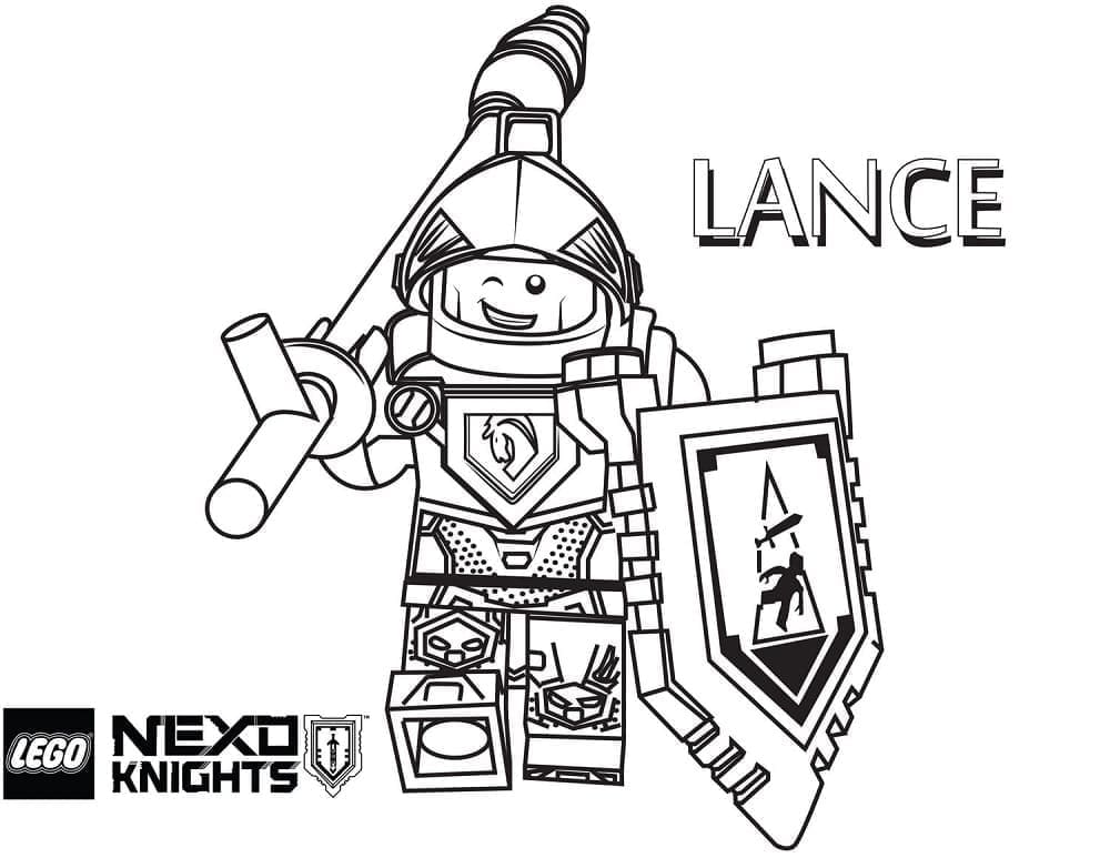 Coloriage Dessiner Lego Nexo Knights - Page 28