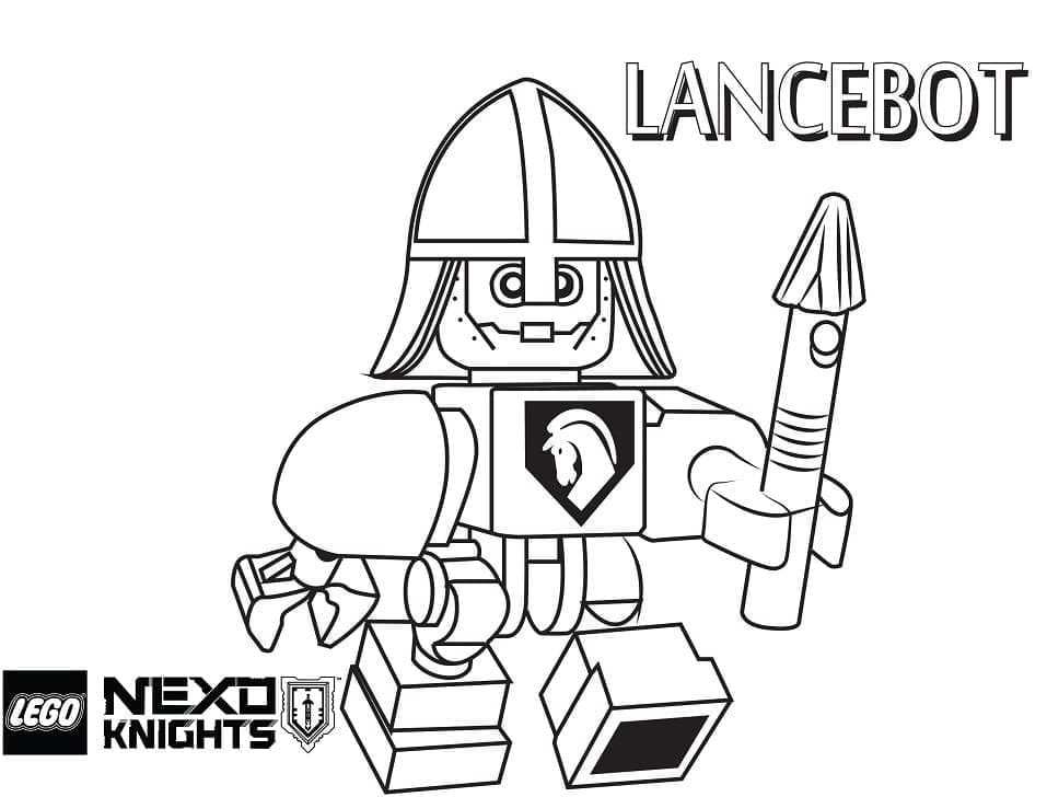 Coloriage Dessiner Lego Nexo Knights – Page 29 à imprimer