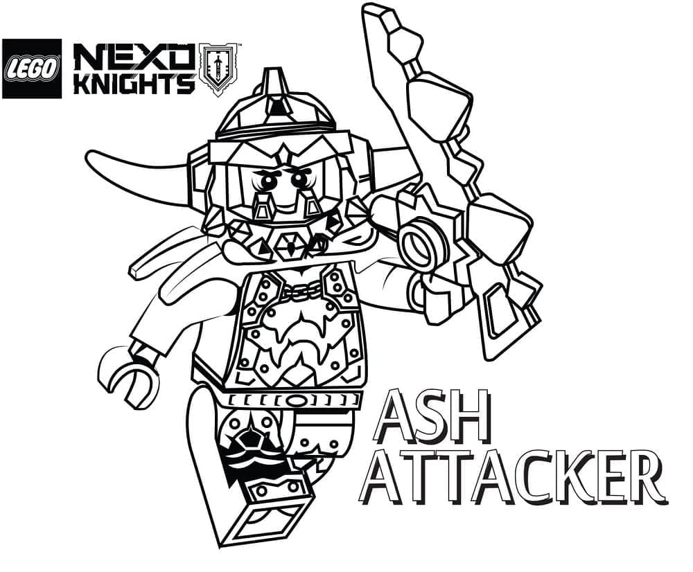 Coloriage Dessiner Lego Nexo Knights – Page 5 à imprimer