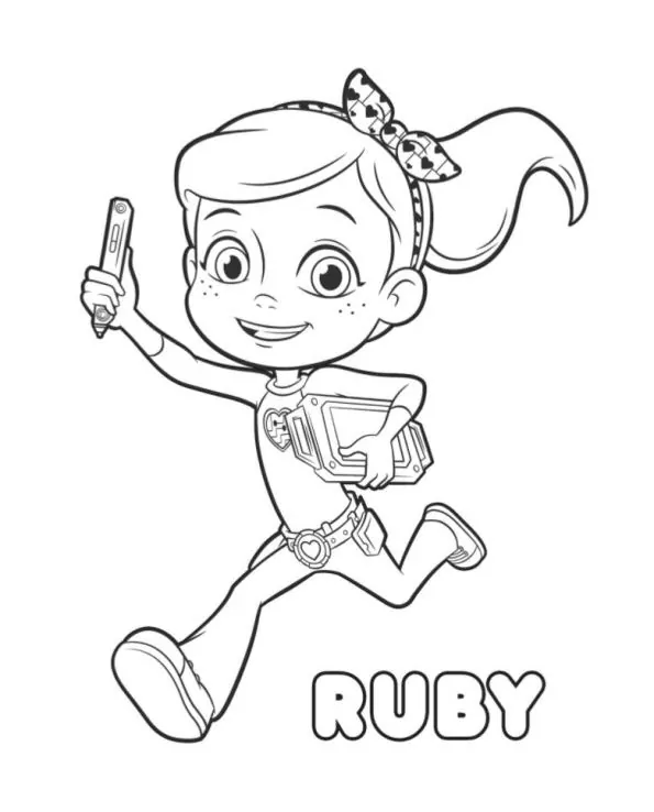 Coloriage Dessiner Ruby Ramirez à imprimer