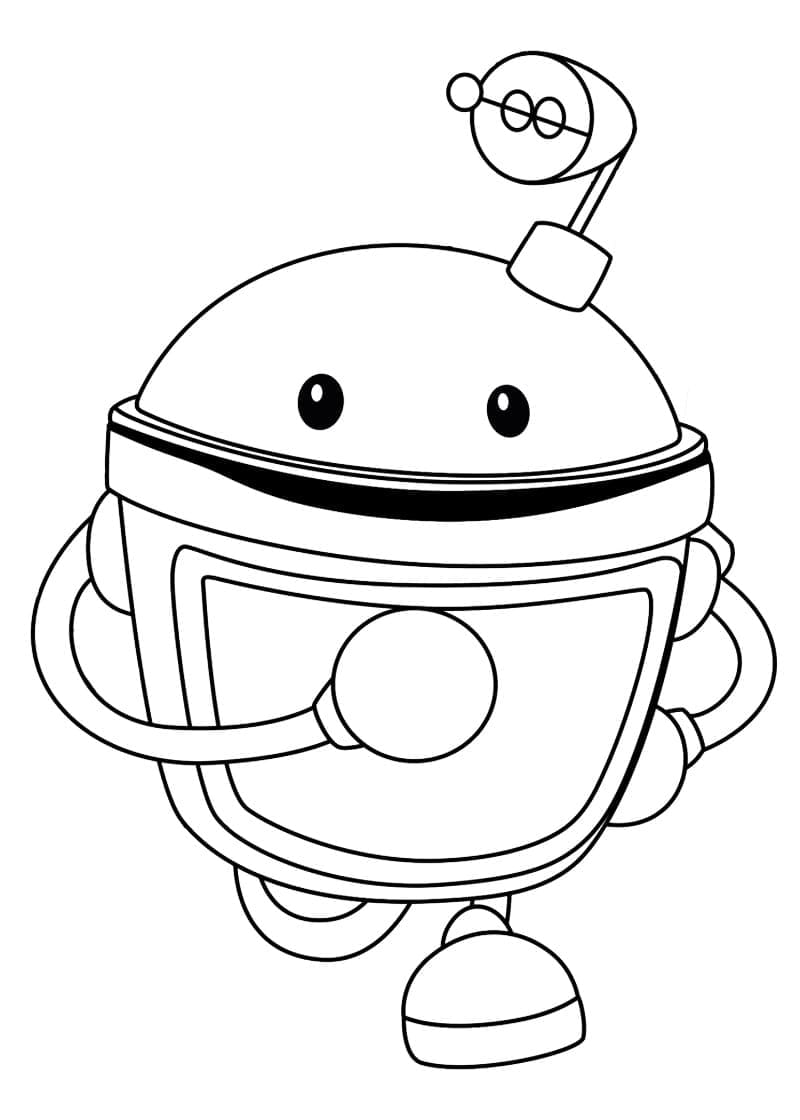 Coloriage Dessinez Bot Umizoomi gratuitement