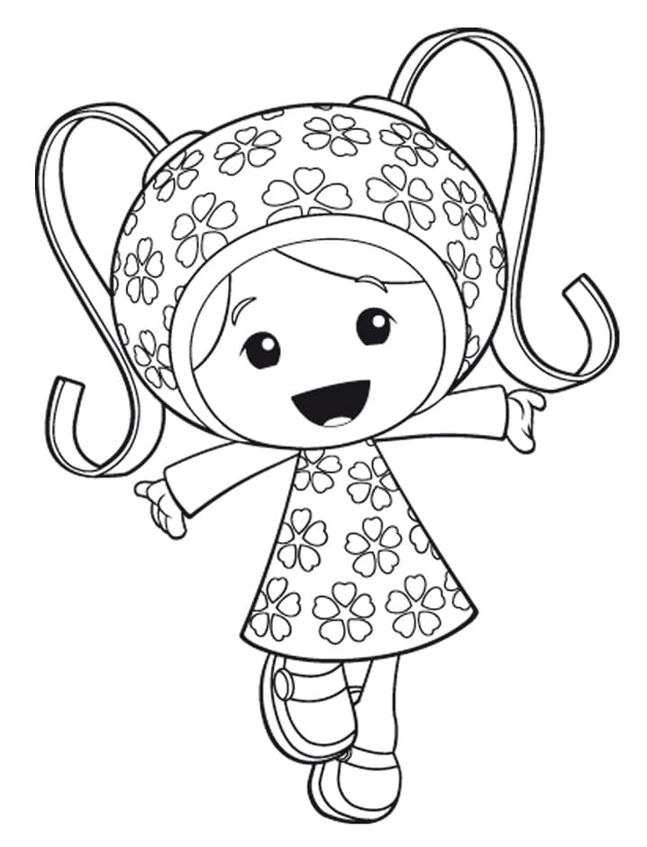 Coloriage Équipe Milli Umizoomi