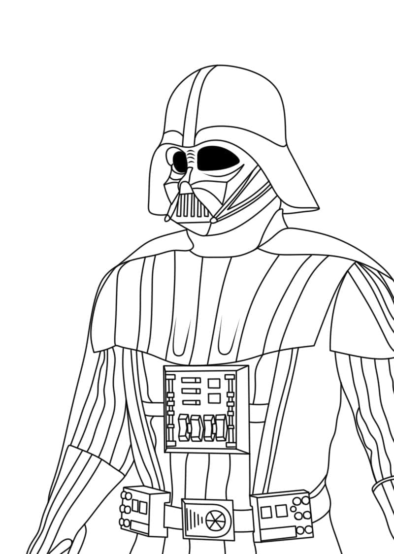 Coloriage Libérez Dark Vador