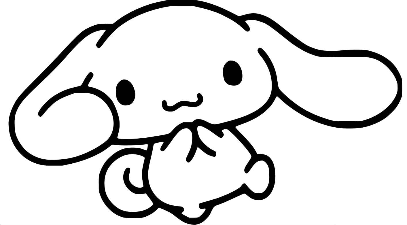 Coloriage Cinnamoroll à imprimer