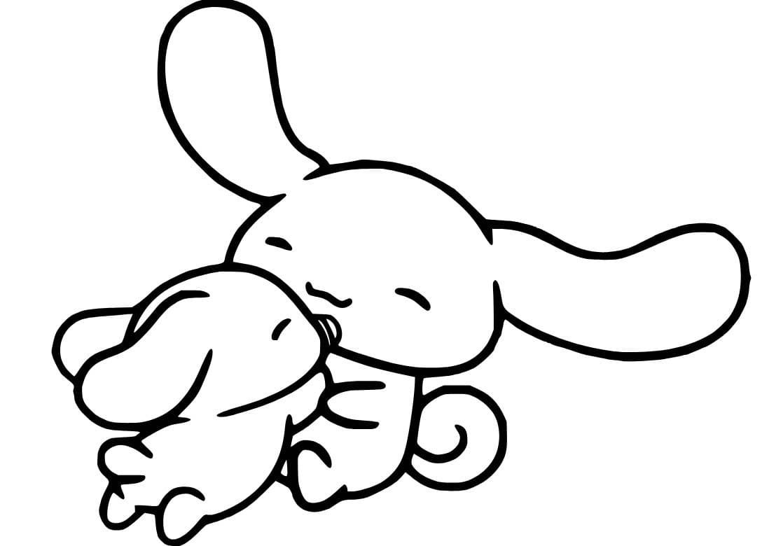 Coloriage Dessiner Cinnamoroll avec du lait