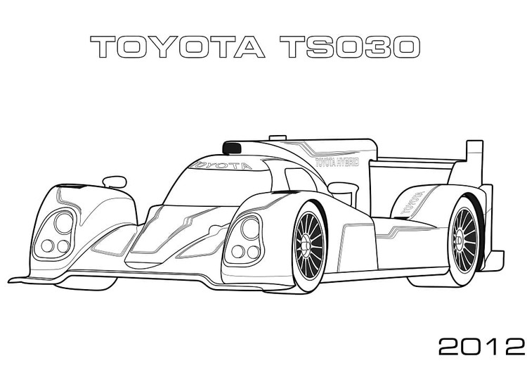 Coloriage Formule 1 – Page 24 à imprimer