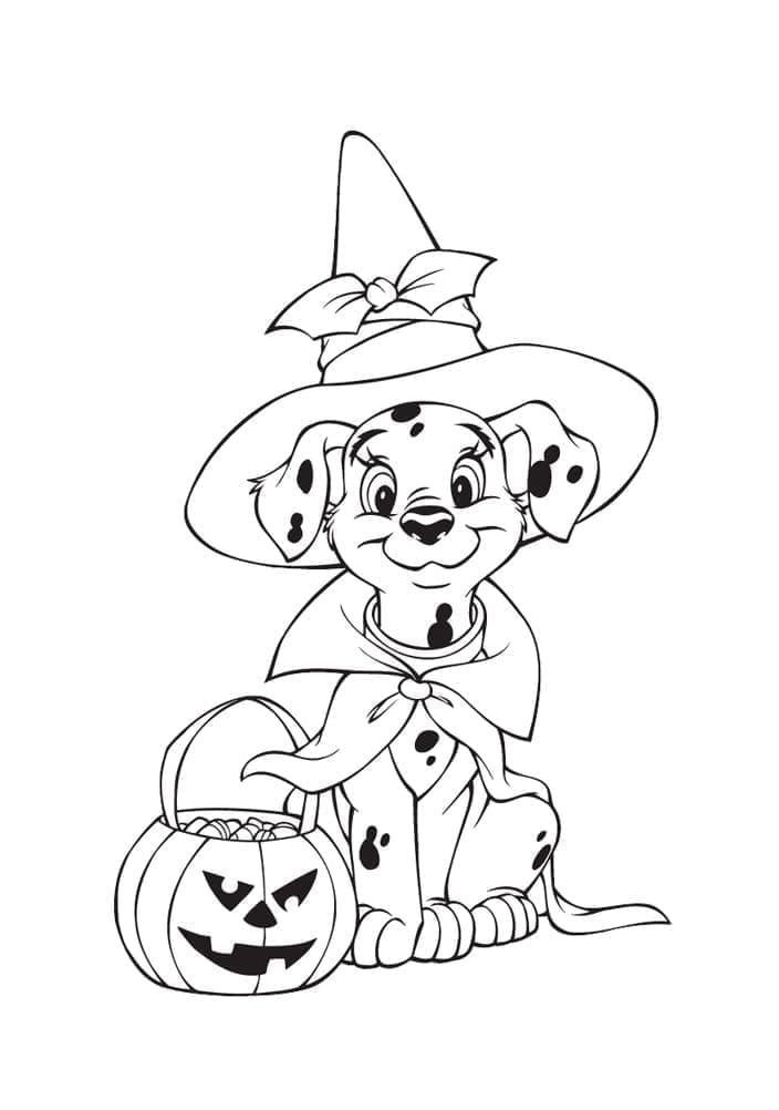 Coloriage Halloween Disney gratuit et facile