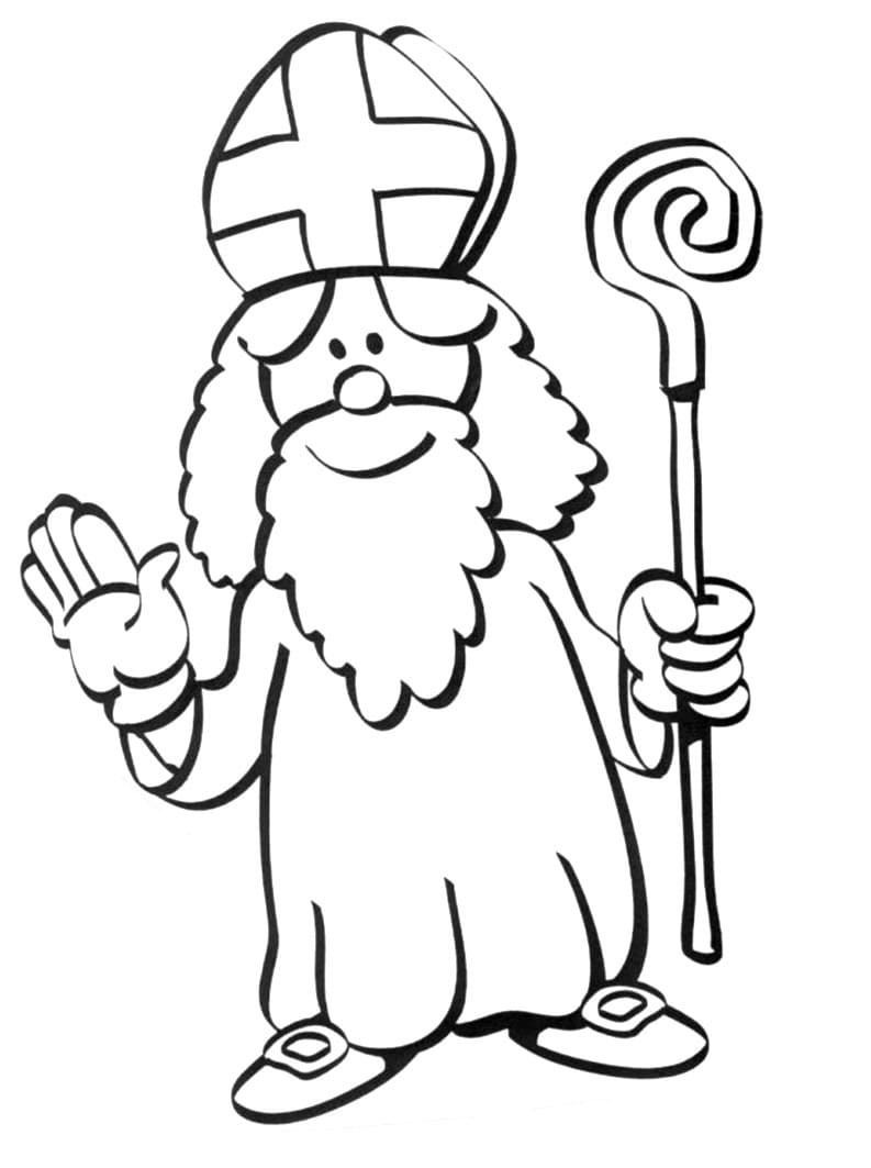 Coloriage Saint Nicolas - Page 9