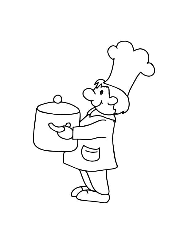 Coloriage Cuisiner gratuitement