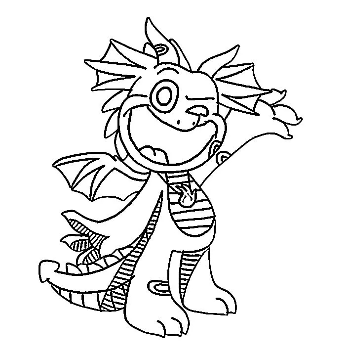 Coloriage Dessin des Smiling Critters 11