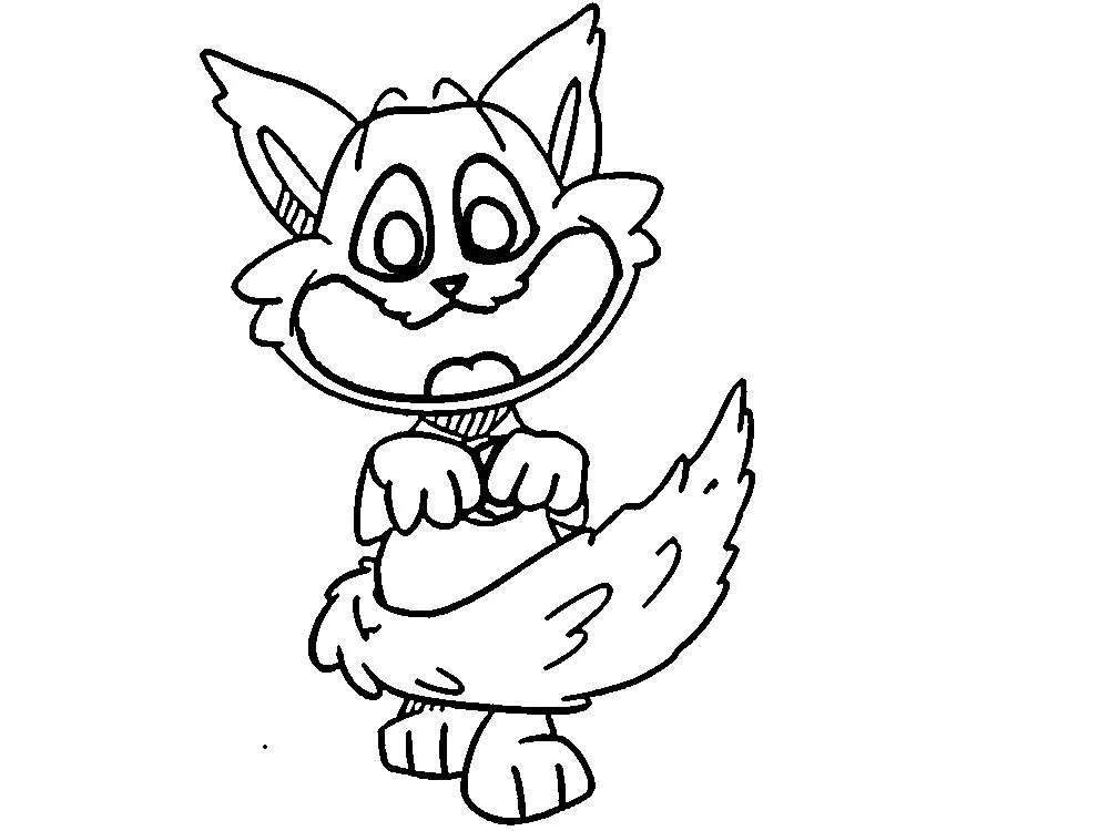 Coloriage Dessin des Smiling Critters simple