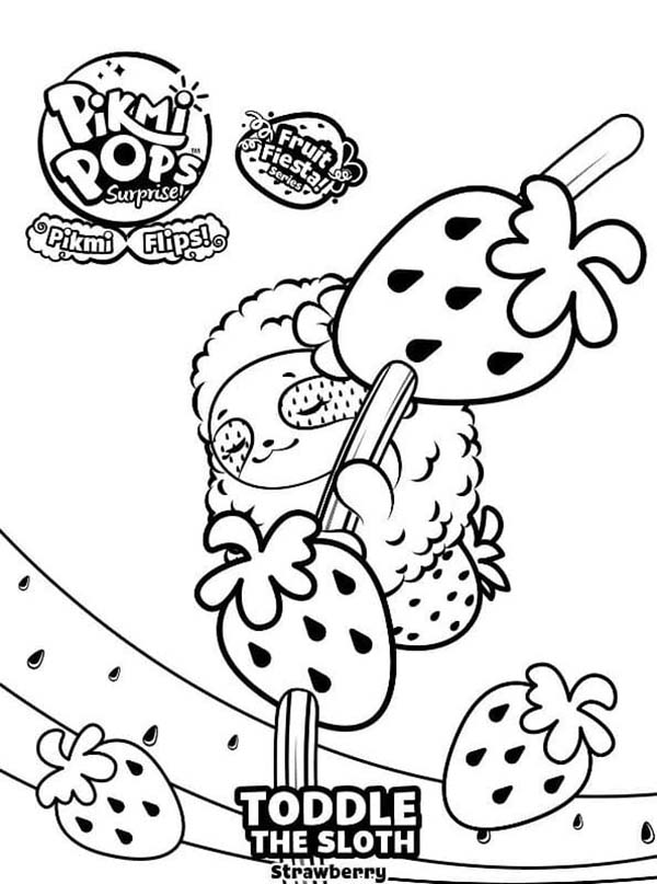 Coloriage Dessin Pikmi Pops Toddle