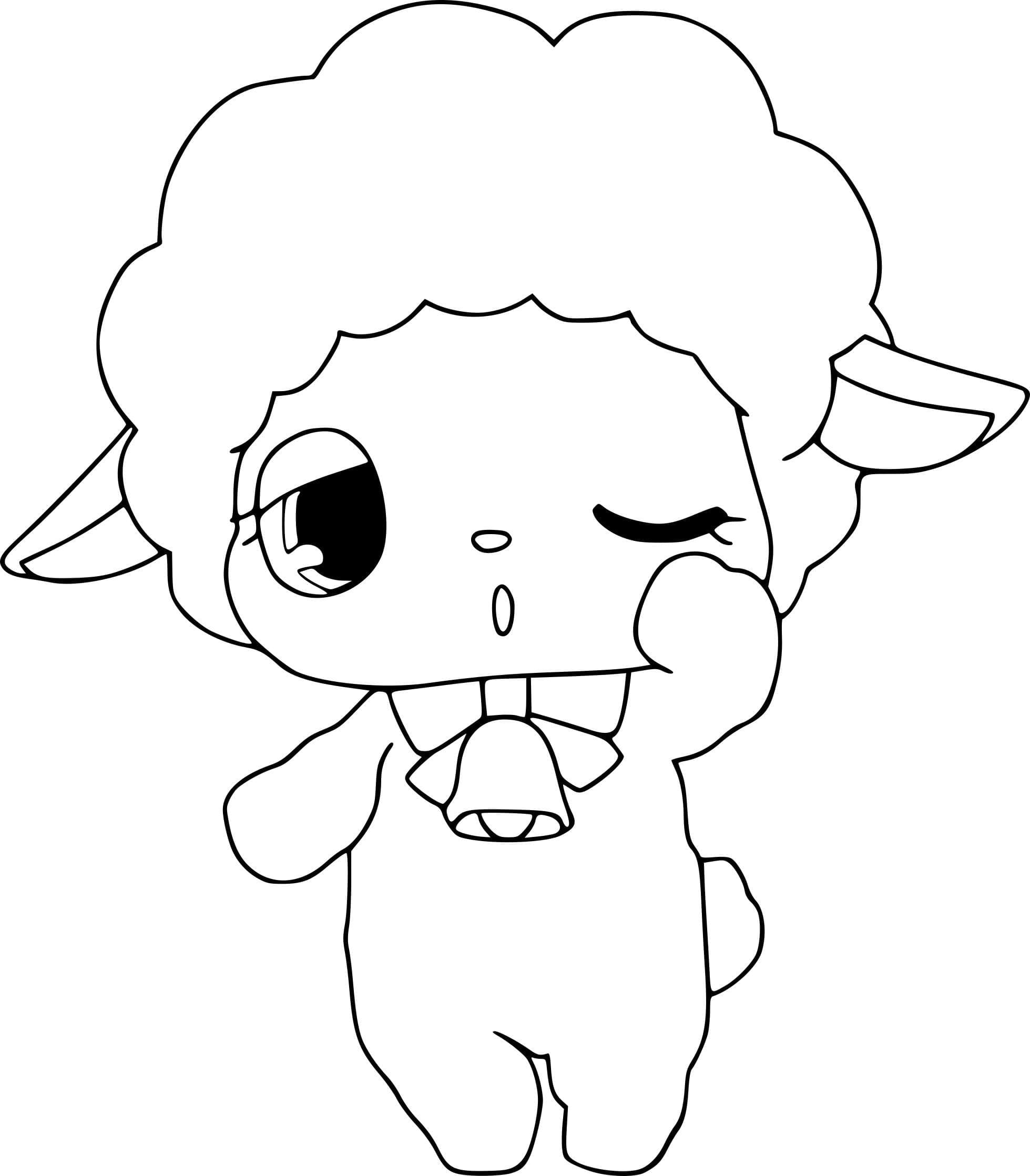 Coloriage Dessine Flora de Jewelpet