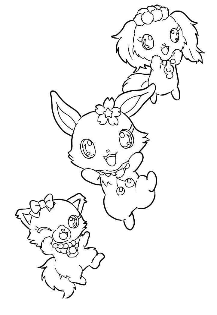 Coloriage Dessine joli Jewelpet