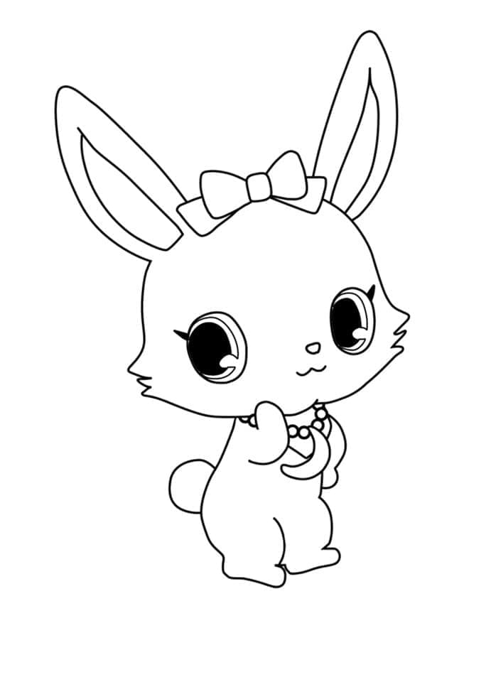 Coloriage Dessine Luna de Jewelpet