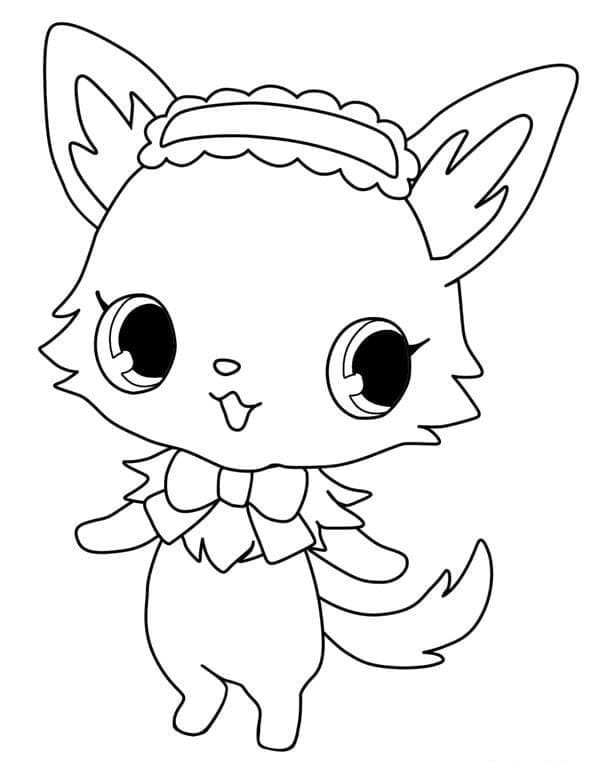 Coloriage Dessine Milky de Jewelpet