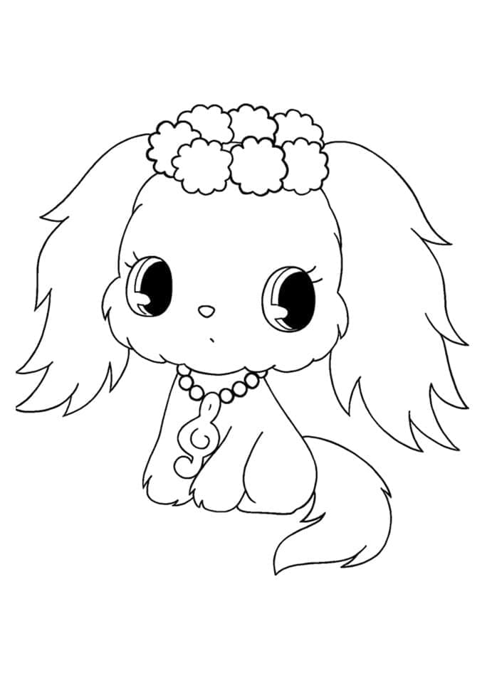 Coloriage Dessine Sapphie de Jewelpet