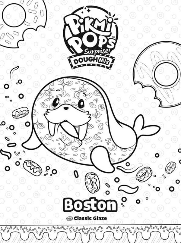 Coloriage Dessiner De Pikmi Pops Boston