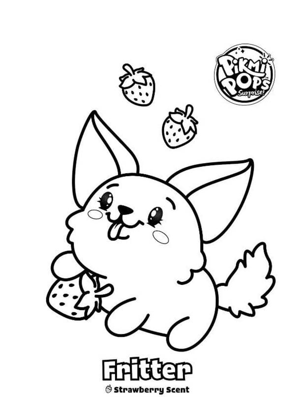 Coloriage Dessiner De Pikmi Pops Fritter