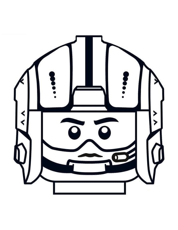 Coloriage Dessiner des Lego Star Wars gratuitement