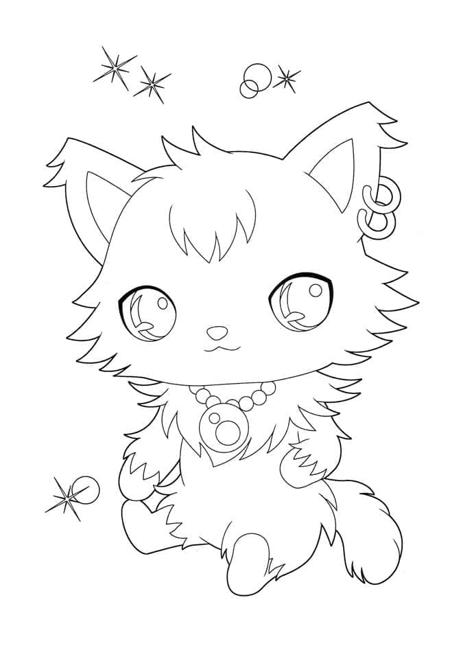 Coloriage Dessiner Dian Jewelpet gratuitement