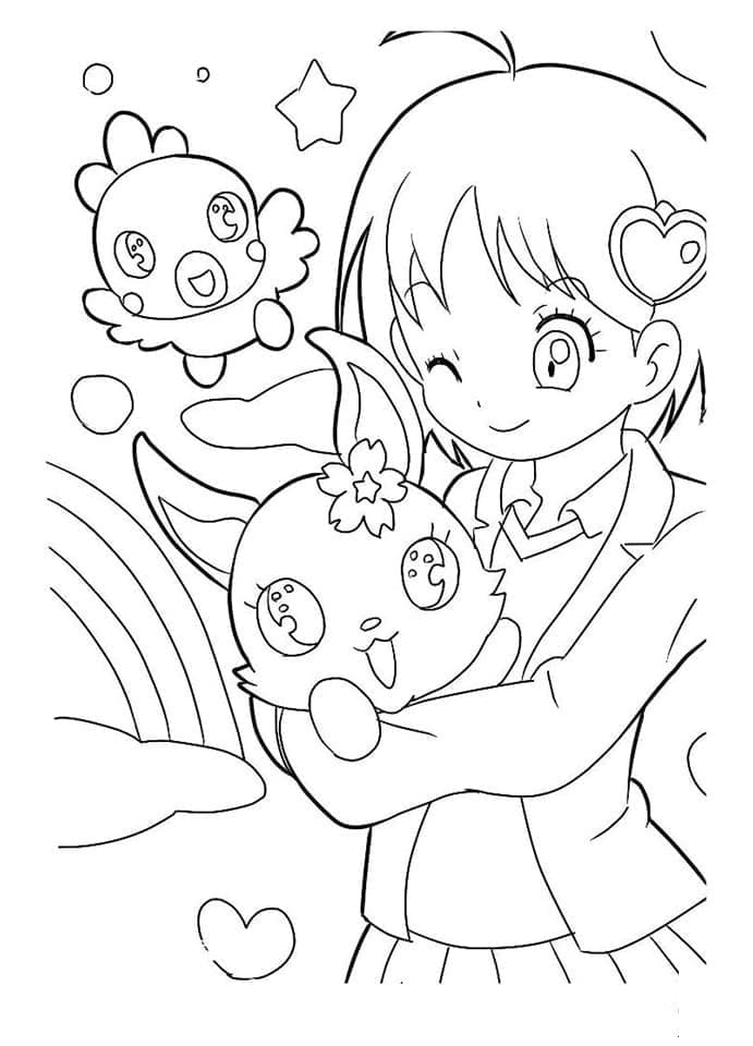 Coloriage Dessiner Jewelpet gratuitement